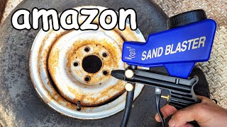 AMAZON Sand Blaster Review [upl. by Aisatnaf]