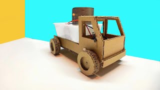 DIY THERMOELECTRIC GENERATOR CAR FROM CARDBOARD [upl. by Leoline]