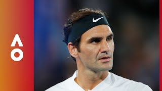 Federer v Čilić The road to the mens final  Australian Open 2018 [upl. by Llerehs]