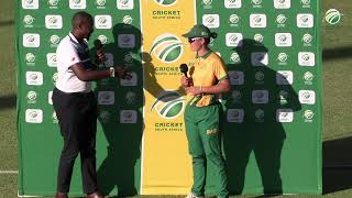 South Africa U19 vs Ireland U19  3rd WT20I [upl. by Victoir]