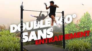 RENTRER UN DOUBLE 360 dAffilé SANS ENTRAINEMENT 😱 [upl. by Teplica593]