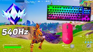 SteelSeries Apex Pro TKL ASMR 😴 Solo Gameplay 🏆 Satisfying Keyboard Fortnite 360 FPS 4K [upl. by Nepsa406]