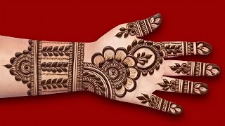 Chhath puja special full front hand mehndi design  simple mehndi design 2024  mehandi design [upl. by Kramer]