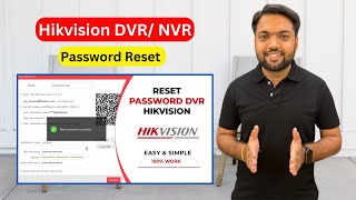 Hikvison DVRNVR Password Reset [upl. by Arbba]