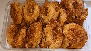 Fried Calamari  Momshie Bhing Kitchen [upl. by Joanna644]