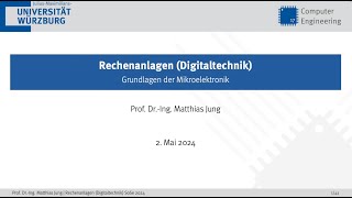 3 Einführung in die Mikroelektronik [upl. by Sane]