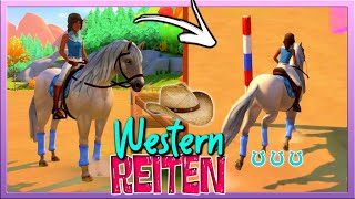 zum 1️⃣ Mal WESTERNREITEN 🐴🤠 Horse Club Adventures 2 Nintendo Switch [upl. by Enileme402]