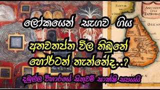 ලෝකයෙන් සැගවගිය අනවතප්ත විල තිබුනේ හෝර්ටන් තැන්නේද Anawathaptha vila horten plains [upl. by Forkey]