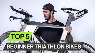 Top 5 Triathlon Bikes For Beginners  Best Budget Bikes [upl. by Searby339]