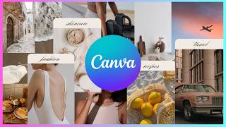 Cómo hacer tu propio MOODBOARD en Canva  PASO A PASO 🖌️ [upl. by Erving]