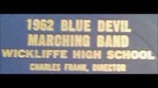 Wickliffe High School Blue Devil Marching Band 196263 Wickliffe Ohio USA [upl. by Aicre]