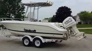 1999 Wellcraft 210 fisherman Ebay NO RESERVE [upl. by Einwahs]