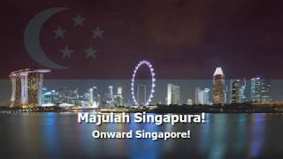 National Anthem of Singapore  quotMajulah Singapuraquot [upl. by Elicul889]