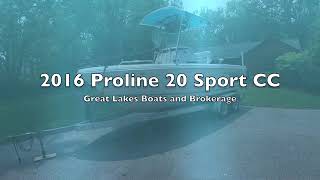 Proline 20 Sport CC [upl. by Iran261]