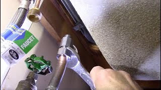 How To Install A Water Shut off Valve On Copper Pipe [upl. by Yand]