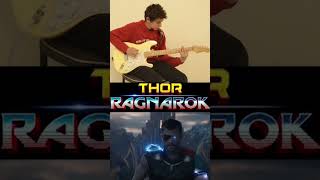 Thor Ragnarok  Immigrant song Guitar cover by Andrea Redolfi [upl. by Jacobsohn]