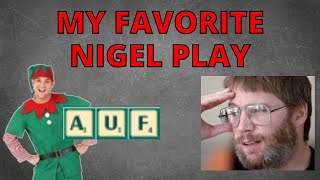 My Favorite Nigel Richards Scrabble Move of All Time [upl. by Noxin]