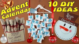 10 DIY Advent Calendar Idea  HOW TO [upl. by Winn]