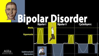 Bipolar Disorder Symptoms Risk Factors Causes Diagnosis and Treatments Animation [upl. by Luwana]