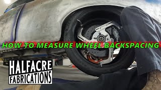 How to Measure for Wheel Offset [upl. by Nalaf20]