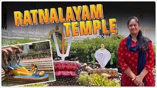 Ratnalayam Temple Shamirpet  Venkateswara Swamy Temple Shamirpet  Anu’s Amazing Vlog [upl. by Nael]