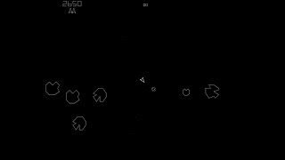 Asteroids 1979  Arcade Gameplay [upl. by Disini381]