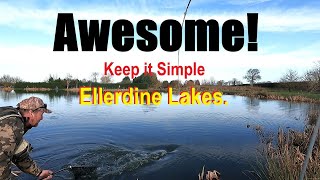 Stillwater Fly Fishing Simple How to Catch Trout in Coloured Water All Year Round Ellerdine Lakes [upl. by Nessy]