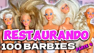 ARREGLAR EL PELO Y RESTAURAR BARBIES 💖 desenredado y limpieza fácil y rápido 💅🏻 [upl. by Romanas185]