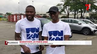 Marathon JO 2024  lodysée olympique de Cheick et Korédé [upl. by Yednil]