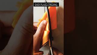 New Easy Plazo cutting trick reels plazo trickfashion diy shortvideo [upl. by Neelloj]