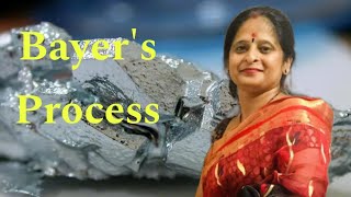 Bayers process metallurgy class 10 icse kalpanashukla8440 [upl. by Anitnamaid47]