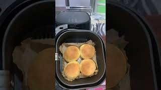 Pandesal bake in Air Fryer Kindly Check my account for the full recipe 😊 [upl. by Ratha]