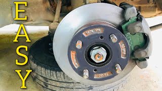 පහසුවෙන්ම Brake Disc Replacement [upl. by Lucrece]