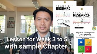 Week 3  5 Lessons  Inquiries Investigations and Immersion  PR1 and PR 2 sample CH 1 [upl. by Zat]