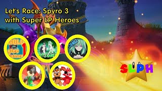 Lets Race Spyro 3  Part 2 [upl. by Jedidiah121]