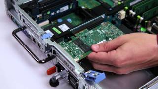 Dell PowerEdge 13G Rack Servers Install PCI Riser amp PCI Card [upl. by Mulcahy]