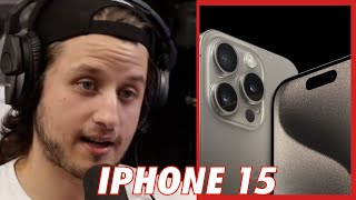 ROBERTO MTZ HABLA SOBRE EL NUEVO IPHONE 15 [upl. by Simons]