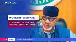 Gov Dapo Abiodun Approves ₦77000 As Minimum Wage [upl. by Libb]