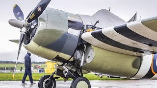 Curtiss Hawk 75 P40B P40F Warhawk Grumman FM2 Wildcat F8F Bearcat  Duxford [upl. by Nancie]