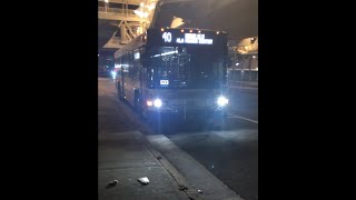 Thebus Honolulu Route 40 Honolulu Ala Moana Center Gillig Low Floor 40 Ft Bus 613 [upl. by Errecart]