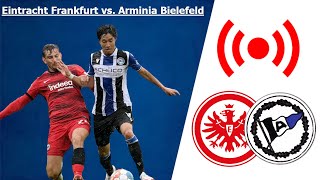 Eintracht Frankfurt vs Arminia Bielefeld  LIVEREACTION  Bundesliga 20 Spieltag [upl. by Hake]