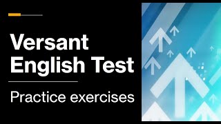 Improve your score in the Versant English test Practice Exercises Questions and Answers [upl. by Kella]