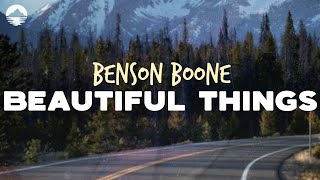 Benson Boone  Beautiful Things  Lyrics [upl. by Anneirb]