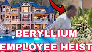 beryllium security shot dead after couple caught with 100million heist 🤯 [upl. by Ilise]