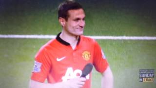 Nemanja Vidic Goodbye speech at Old Trafford [upl. by Jovita]