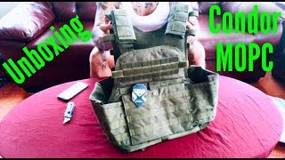 Condor MOPC Plate Carrier  Unboxing [upl. by Gnel]