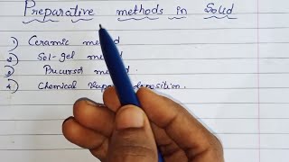 SolGel method for preparation of solids Preparation of solids MSc chemistry PS chem education [upl. by Curry791]