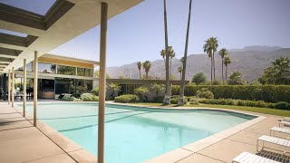 Palm Springs Mid Century Homes Tour  Dundas Media [upl. by Llenrod]