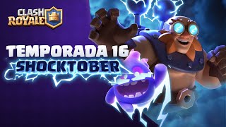 Clash Royale OCTUBRELÉCTRICO Tráiler de Jugabilidad ⚡ ¡2 Cartas Nuevas [upl. by Cown28]