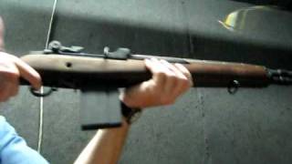 Shooting M1A rifle in 308  10 rounds  M14 [upl. by Warring911]